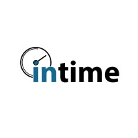 inTime logo, inTime contact details