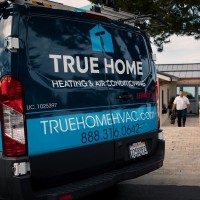 True Home HVAC logo, True Home HVAC contact details