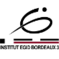 Institut EGID - université Bordeaux 3 logo, Institut EGID - université Bordeaux 3 contact details