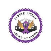 Purple Ribbon Office Solutions logo, Purple Ribbon Office Solutions contact details