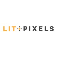 LitPixels logo, LitPixels contact details