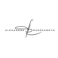 Alexandra Radzhabova fashion designer logo, Alexandra Radzhabova fashion designer contact details