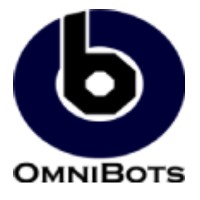 OmniBots logo, OmniBots contact details