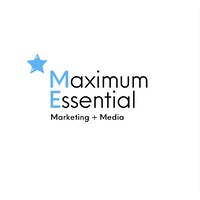 Maximum Essential Marketing + Media logo, Maximum Essential Marketing + Media contact details