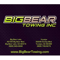 BIG BEAR TOWING logo, BIG BEAR TOWING contact details