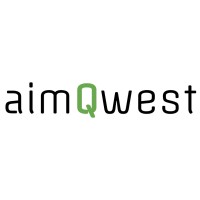 aimQwest logo, aimQwest contact details