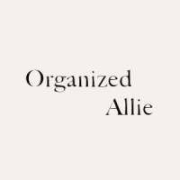 Organized Allie logo, Organized Allie contact details