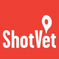 ShotVet logo, ShotVet contact details