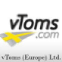 vToms logo, vToms contact details