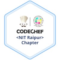 CodeChef NIT Raipur Chapter logo, CodeChef NIT Raipur Chapter contact details