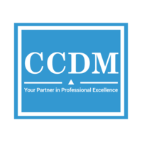 CCDM logo, CCDM contact details