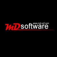 MD soft logo, MD soft contact details