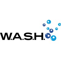 W.A.S.H. logo, W.A.S.H. contact details