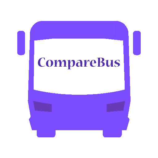 CompareBus logo, CompareBus contact details