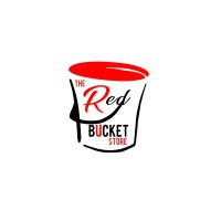 The Red Bucket Store logo, The Red Bucket Store contact details