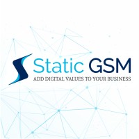 StaticGSM logo, StaticGSM contact details