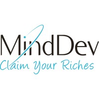 MindDev logo, MindDev contact details