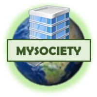 MySociety logo, MySociety contact details