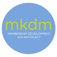 MKDM logo, MKDM contact details