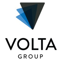 The Volta Group logo, The Volta Group contact details