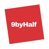 9byHalf logo, 9byHalf contact details