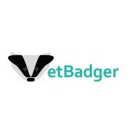 VetBadger logo, VetBadger contact details