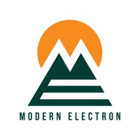 Modern Electron logo, Modern Electron contact details