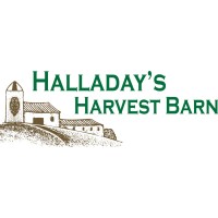 Halladays Harvest Barn logo, Halladays Harvest Barn contact details