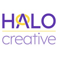 HALO creative logo, HALO creative contact details