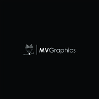 MV Graphics logo, MV Graphics contact details