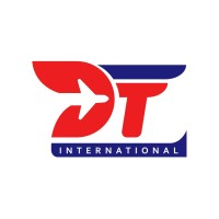 D.T International logo, D.T International contact details