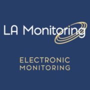 L.A. Monitoring logo, L.A. Monitoring contact details