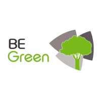 BE GREEN logo, BE GREEN contact details