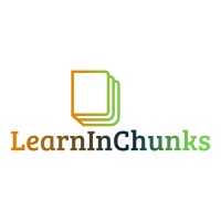 LearnInChunks logo, LearnInChunks contact details