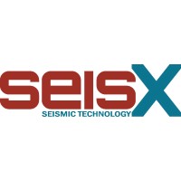 SeisX logo, SeisX contact details