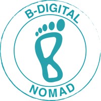 B-Digital Nomad logo, B-Digital Nomad contact details