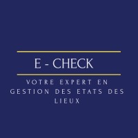 E-Check logo, E-Check contact details