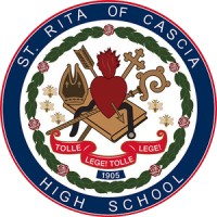 St. Rita of Cascia High School logo, St. Rita of Cascia High School contact details