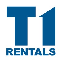 T1 Rentals logo, T1 Rentals contact details