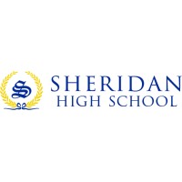 Sheridan High School logo, Sheridan High School contact details