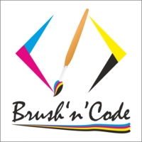 Brush 'n'​ Code logo, Brush 'n'​ Code contact details