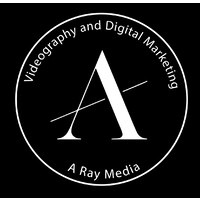 A Ray Media logo, A Ray Media contact details