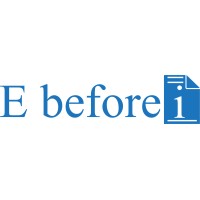 E Before I logo, E Before I contact details