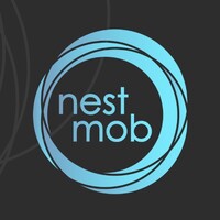 NestMob logo, NestMob contact details