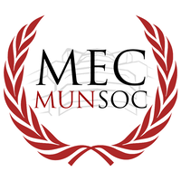 MEC MUN Society logo, MEC MUN Society contact details