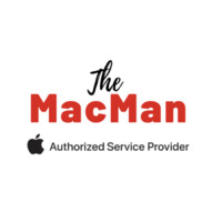 The MacMan logo, The MacMan contact details