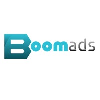 BoomADS logo, BoomADS contact details