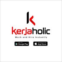 Kerjaholic logo, Kerjaholic contact details