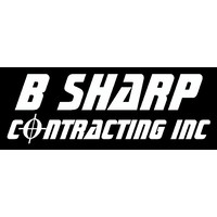 B Sharp Contracting Inc. logo, B Sharp Contracting Inc. contact details