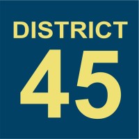 District 45 Toastmasters logo, District 45 Toastmasters contact details